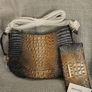 NWT Brahmin Bluestone Shayna and NWT Bluestone Ady wallet